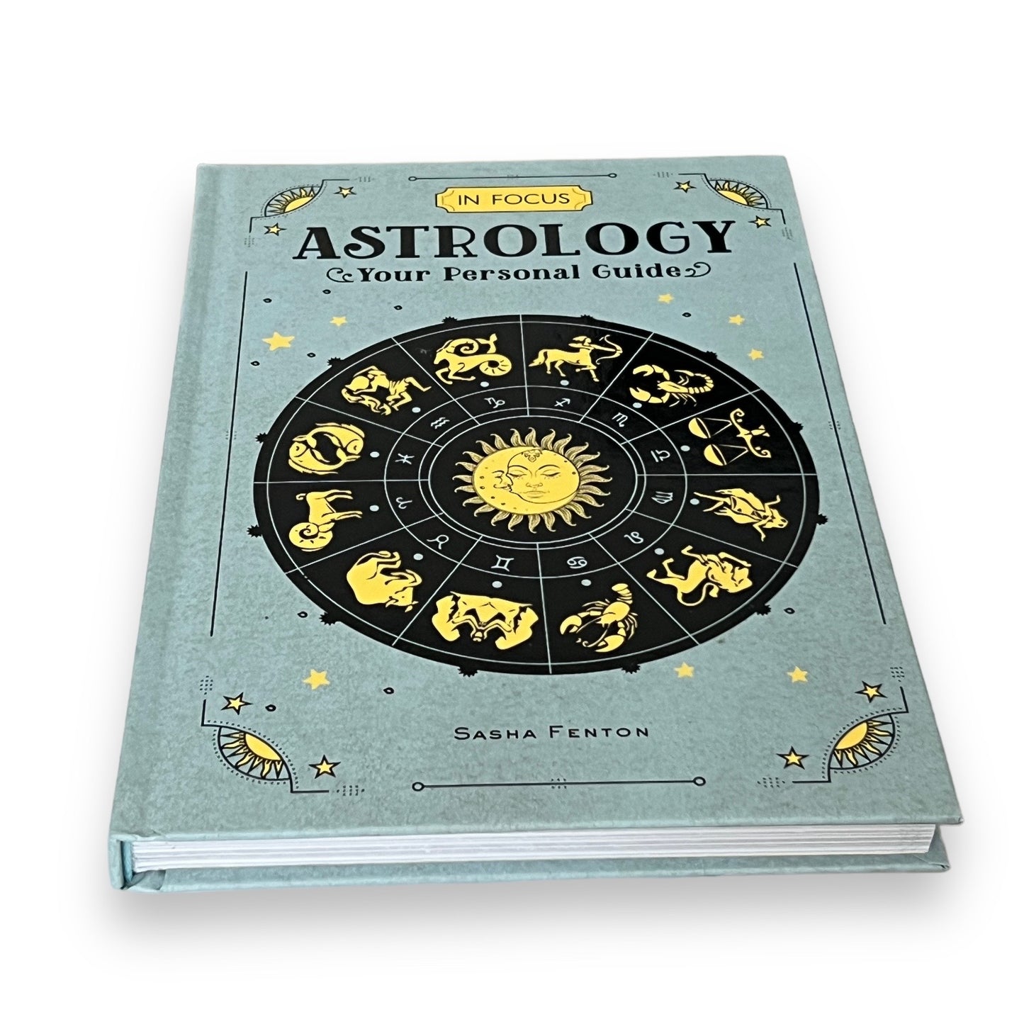 Astrology Guide By Sasha Fenton - Collectible Deluxe Special Gift Edition - Hardcover - Classic Book