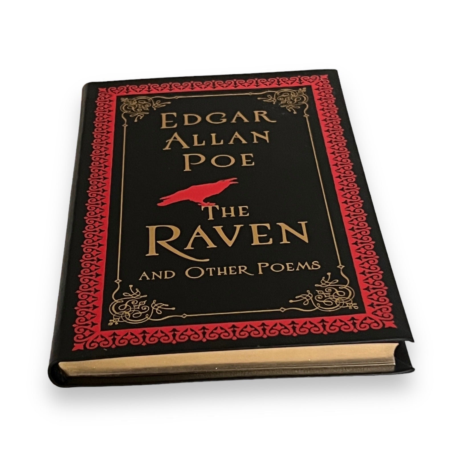 The Raven and Other Poems by Edgar Allan Poe - Collectible Flexi Bound Faux Leather Cover - Pocket Size 7"X4"