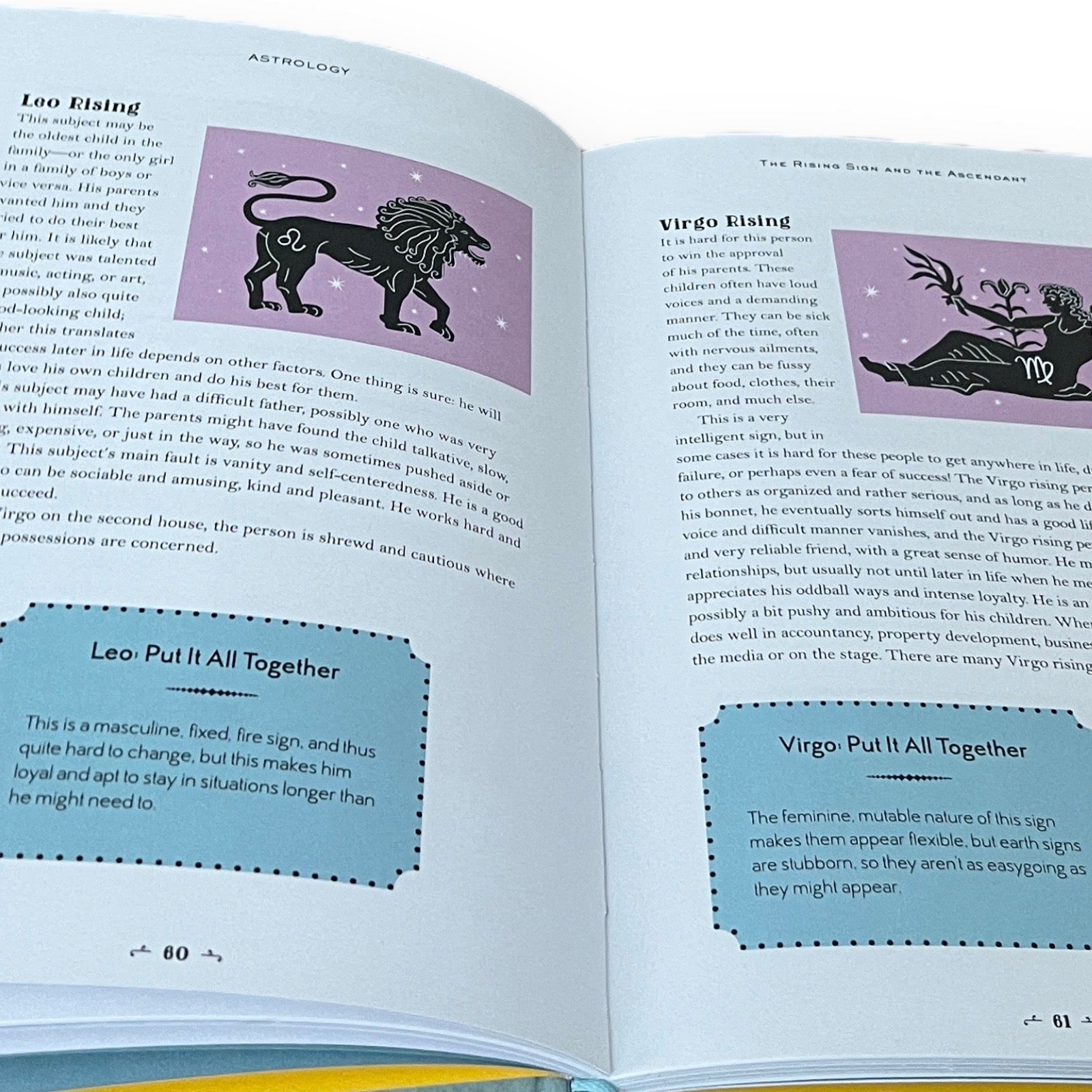 Astrology Guide By Sasha Fenton - Collectible Deluxe Special Gift Edition - Hardcover - Classic Book