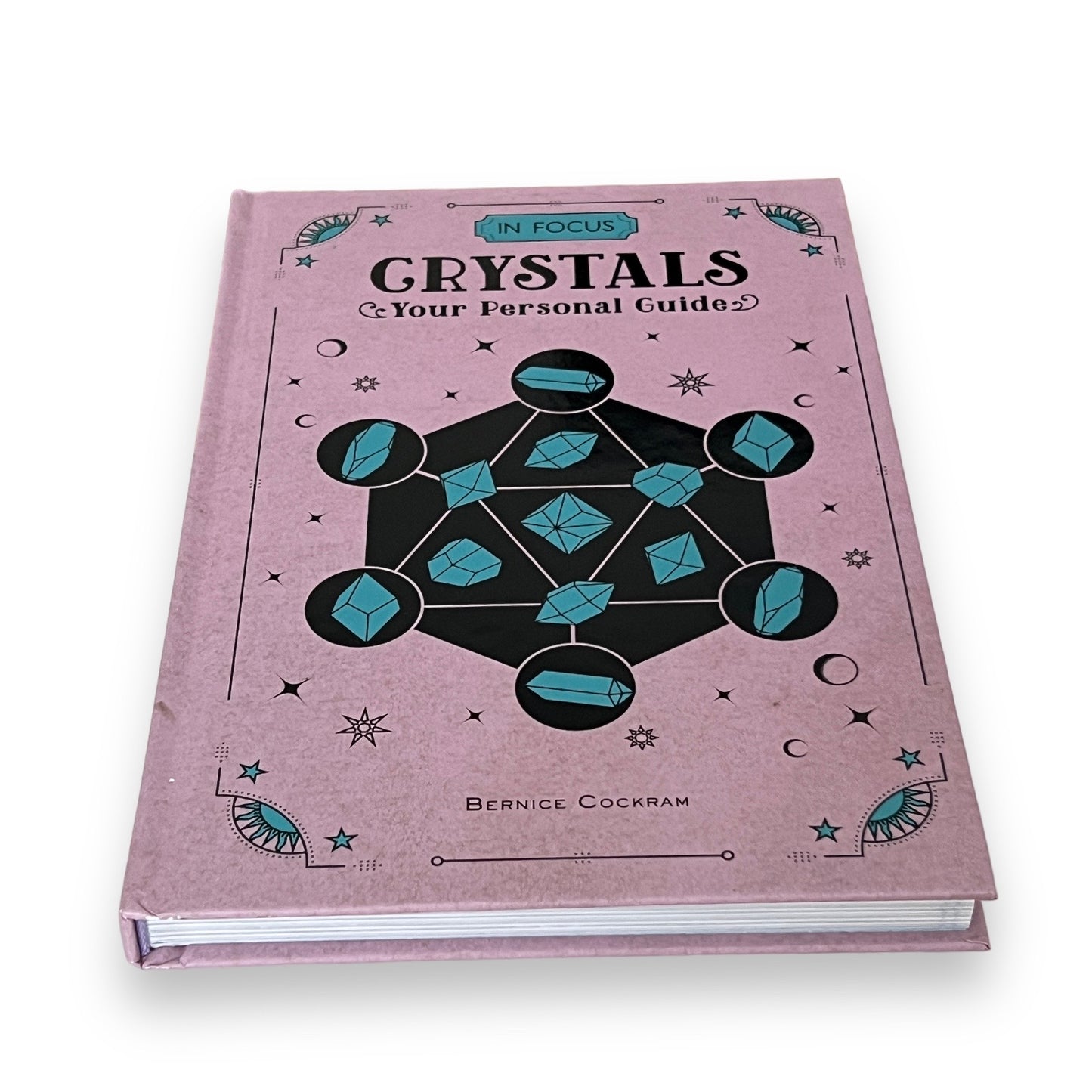 Crystals Guide by Bernice Cockram - Collectible Deluxe Special Gift Edition - Hardcover - Classic Book