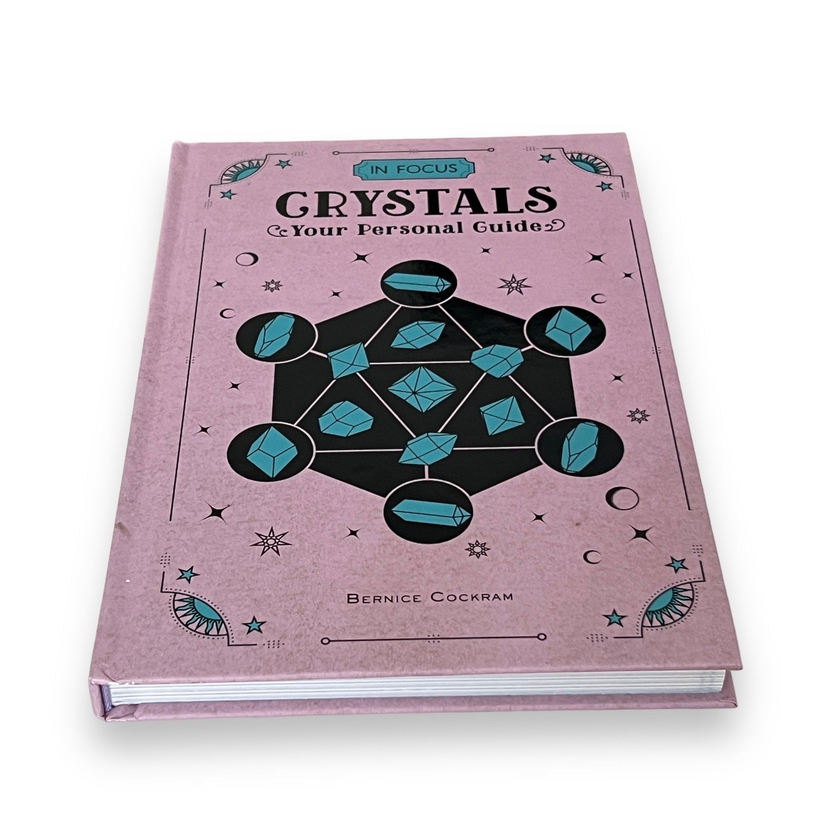 Crystals Guide by Bernice Cockram - Collectible Deluxe Special Gift Edition - Hardcover - Classic Book