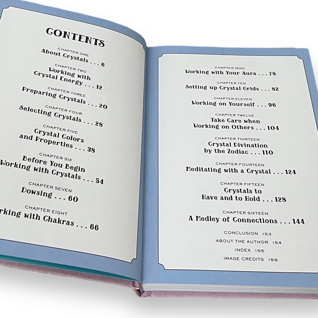 Crystals Guide by Bernice Cockram - Collectible Deluxe Special Gift Edition - Hardcover - Classic Book