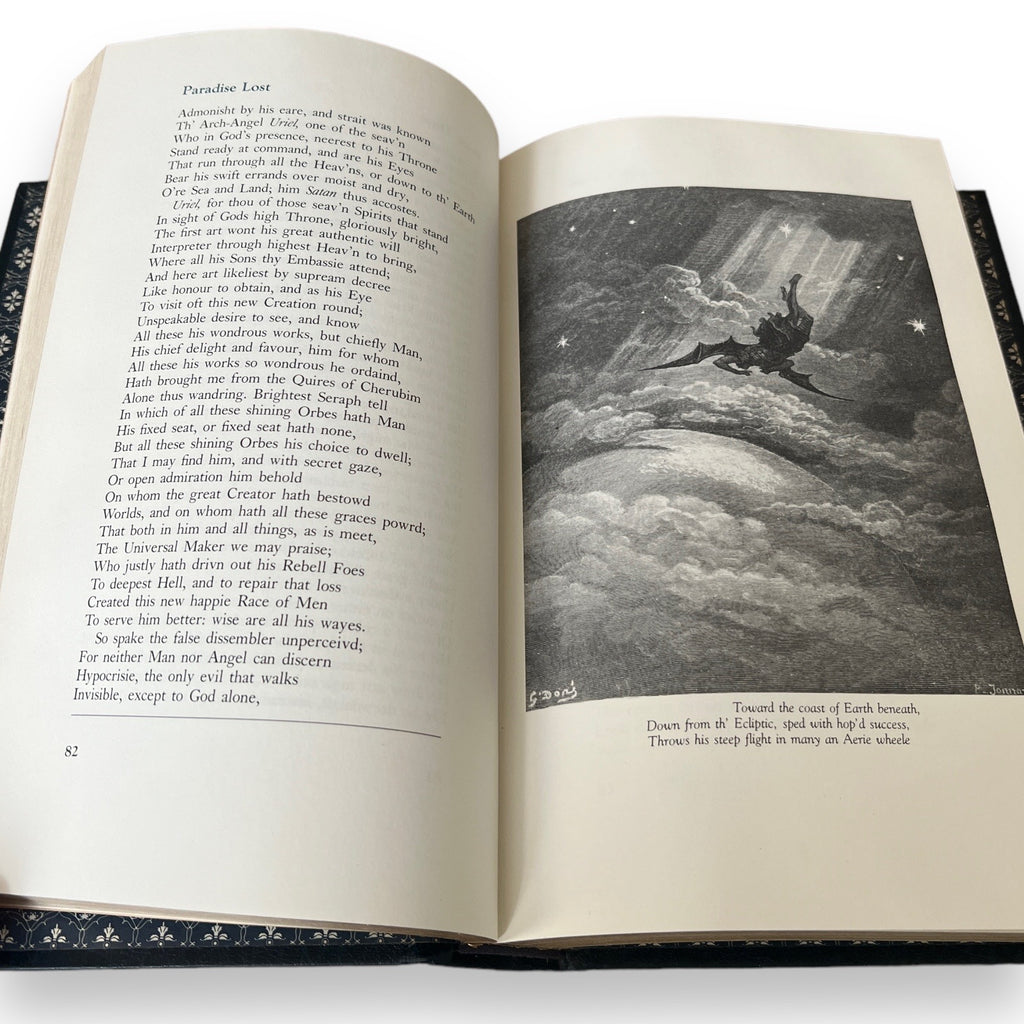 Paradise Lost by John Milton - Leather Bound -The Franklin Library, 1979