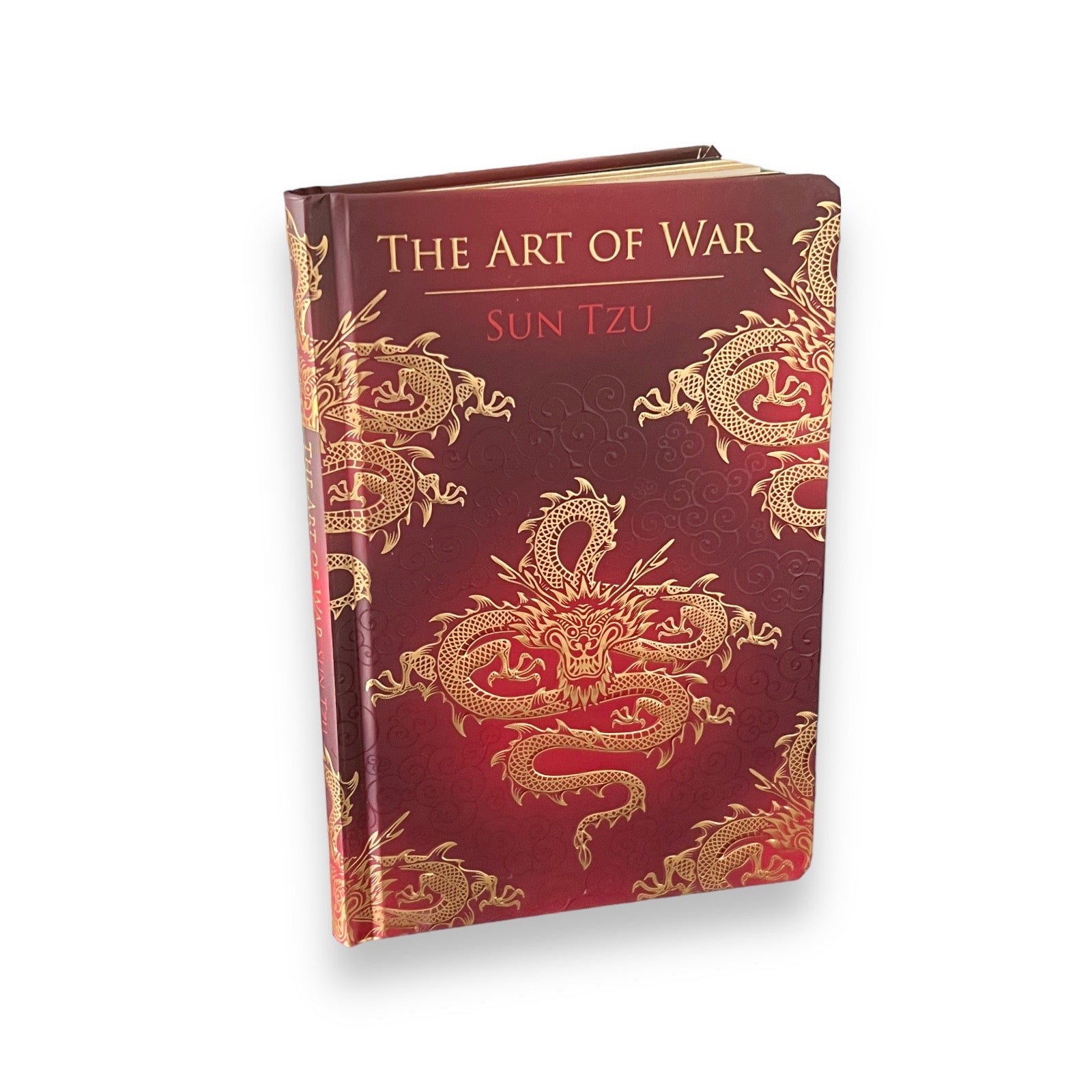 The Art of War by Sun Tzu - Collectible Colorful Gilded Hardcover