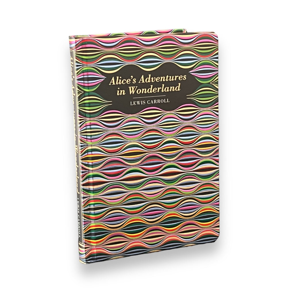 Alice's Adventures in Wonderland by Lewis Carroll - Collectible Colorful Gilded Hardcover
