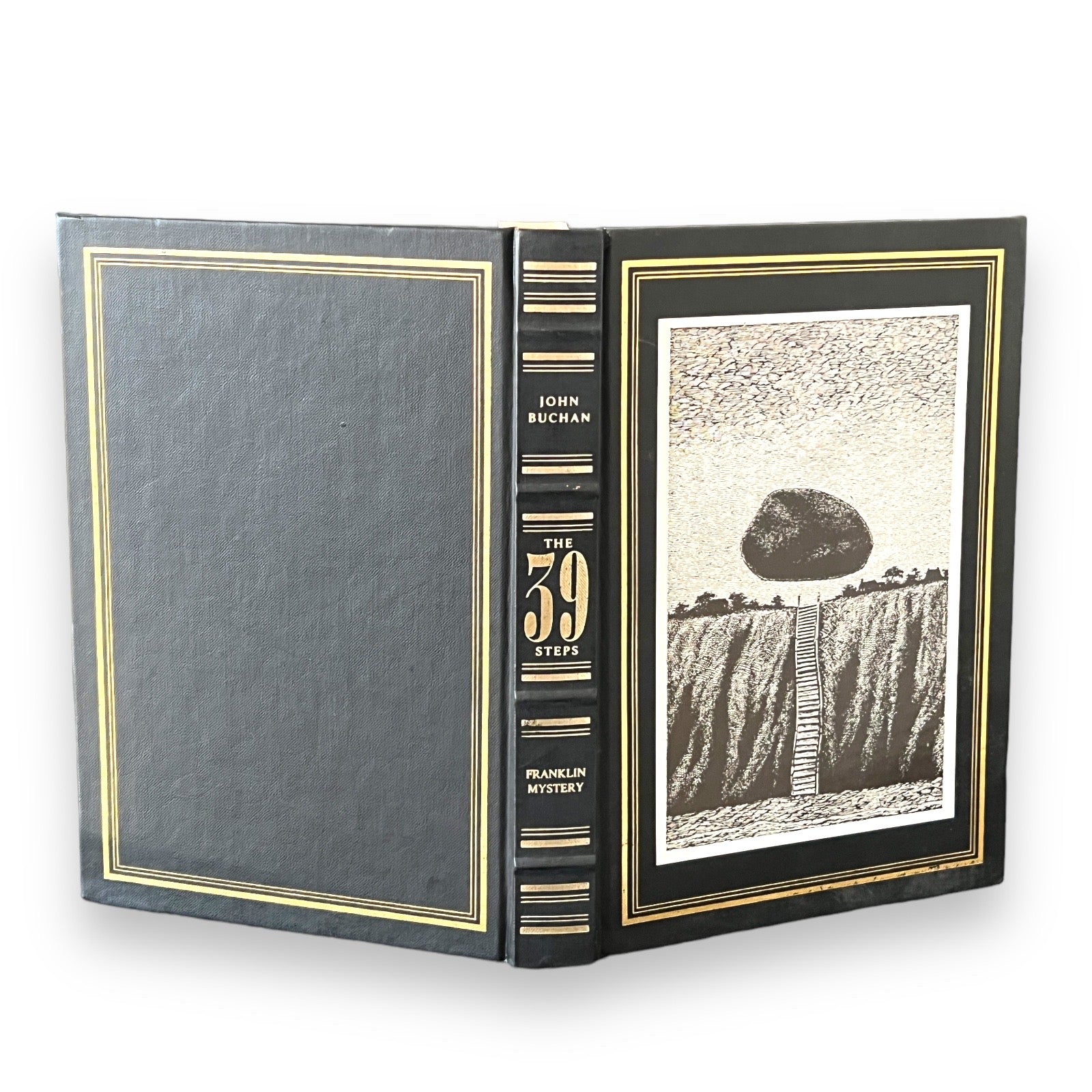 The 39 Steps by John Buchan- Leather Bound -The Franklin Library, 1988