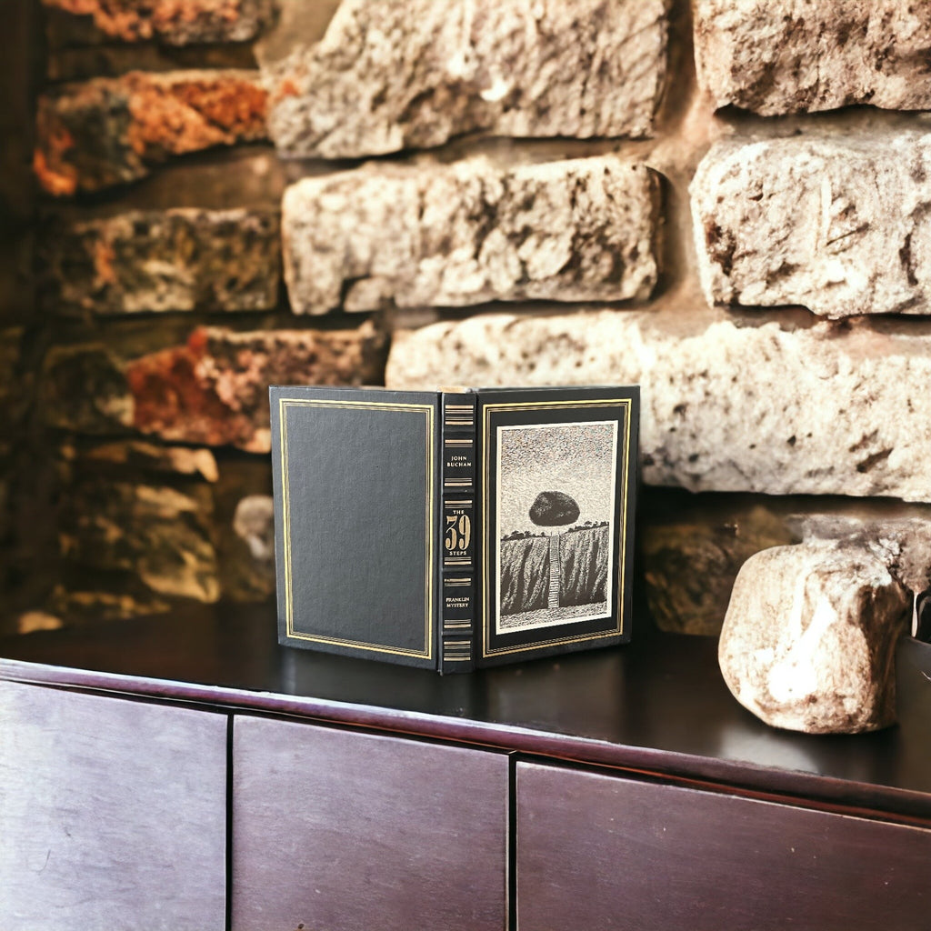 The 39 Steps by John Buchan- Leather Bound -The Franklin Library, 1988