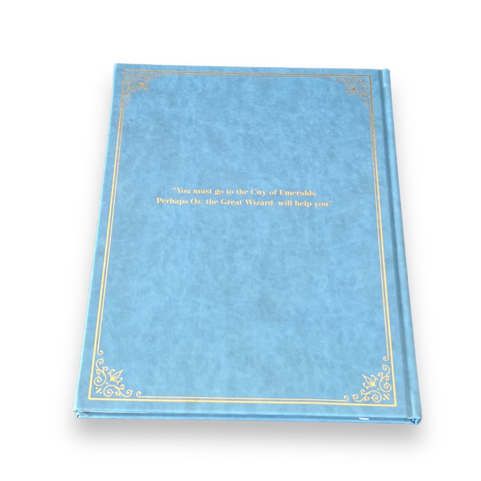 The WIZARD OF OZ by L. Frank Baum - Illustrated Collectible Leather Bound Large Hardcover