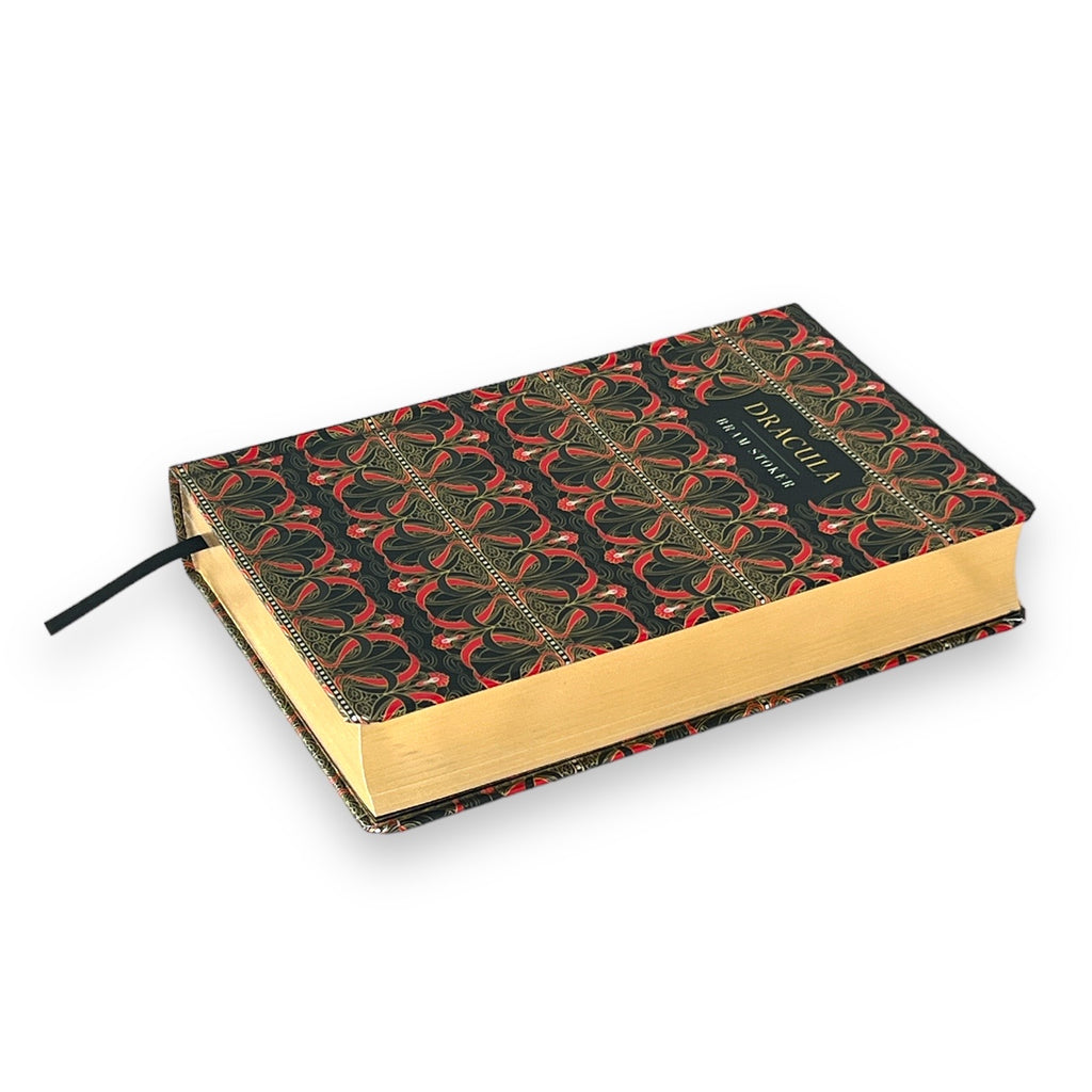 Dracula by Bram Stoker - Collectible Colorful Gilded Hardcover