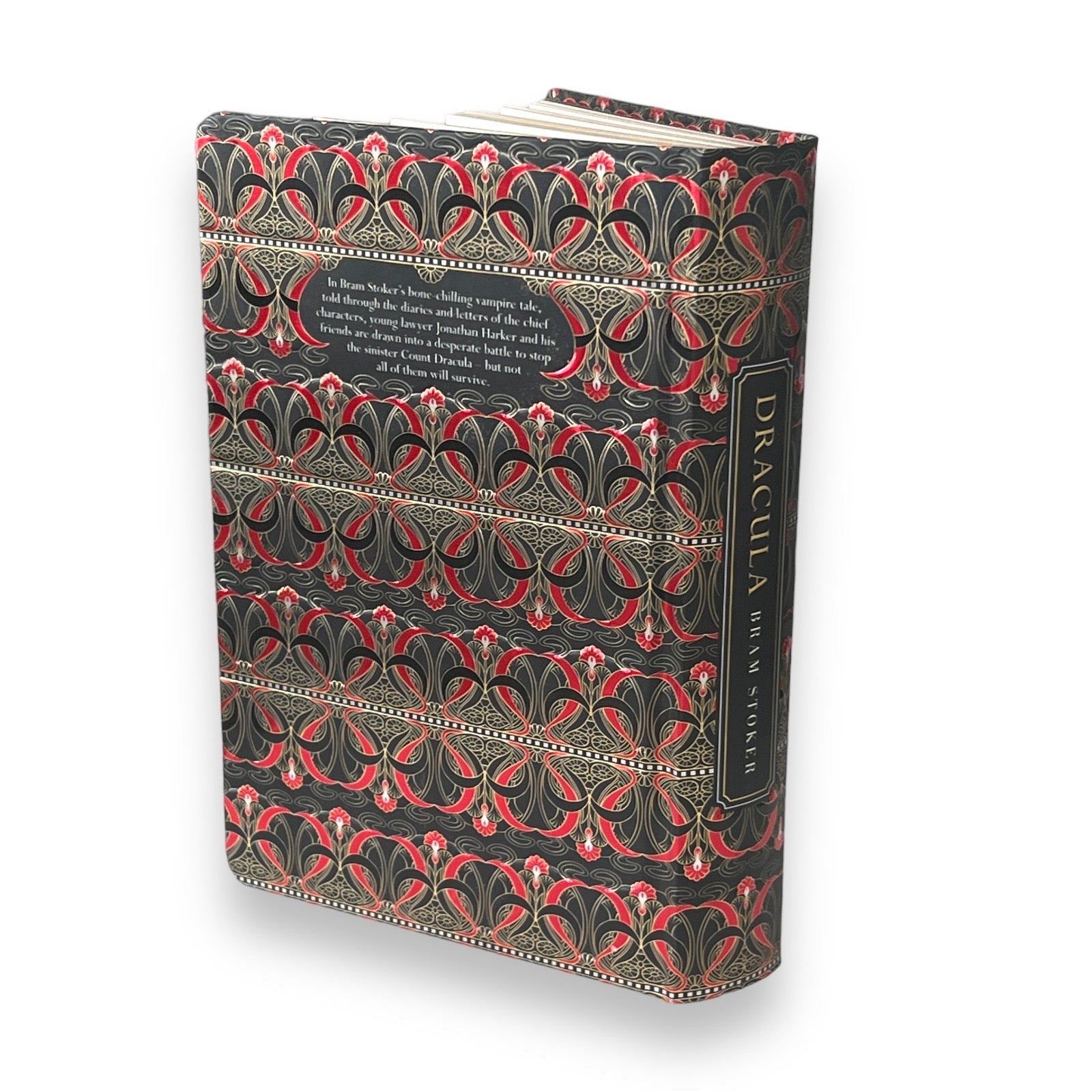 Dracula by Bram Stoker - Collectible Colorful Gilded Hardcover