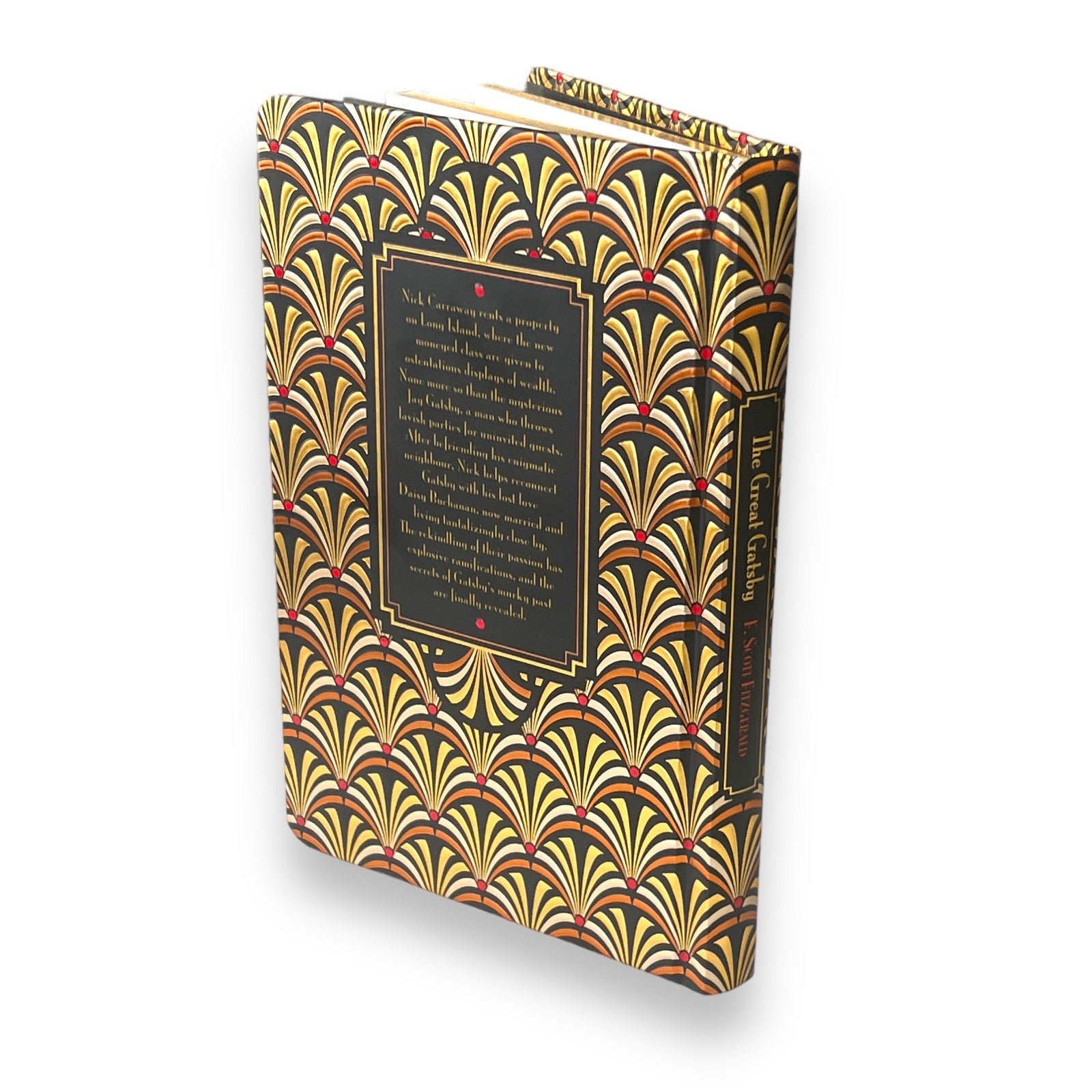 The Great Gatsby by F. Scott Fitzgerald - Collectible Colorful Gilded Hardcover