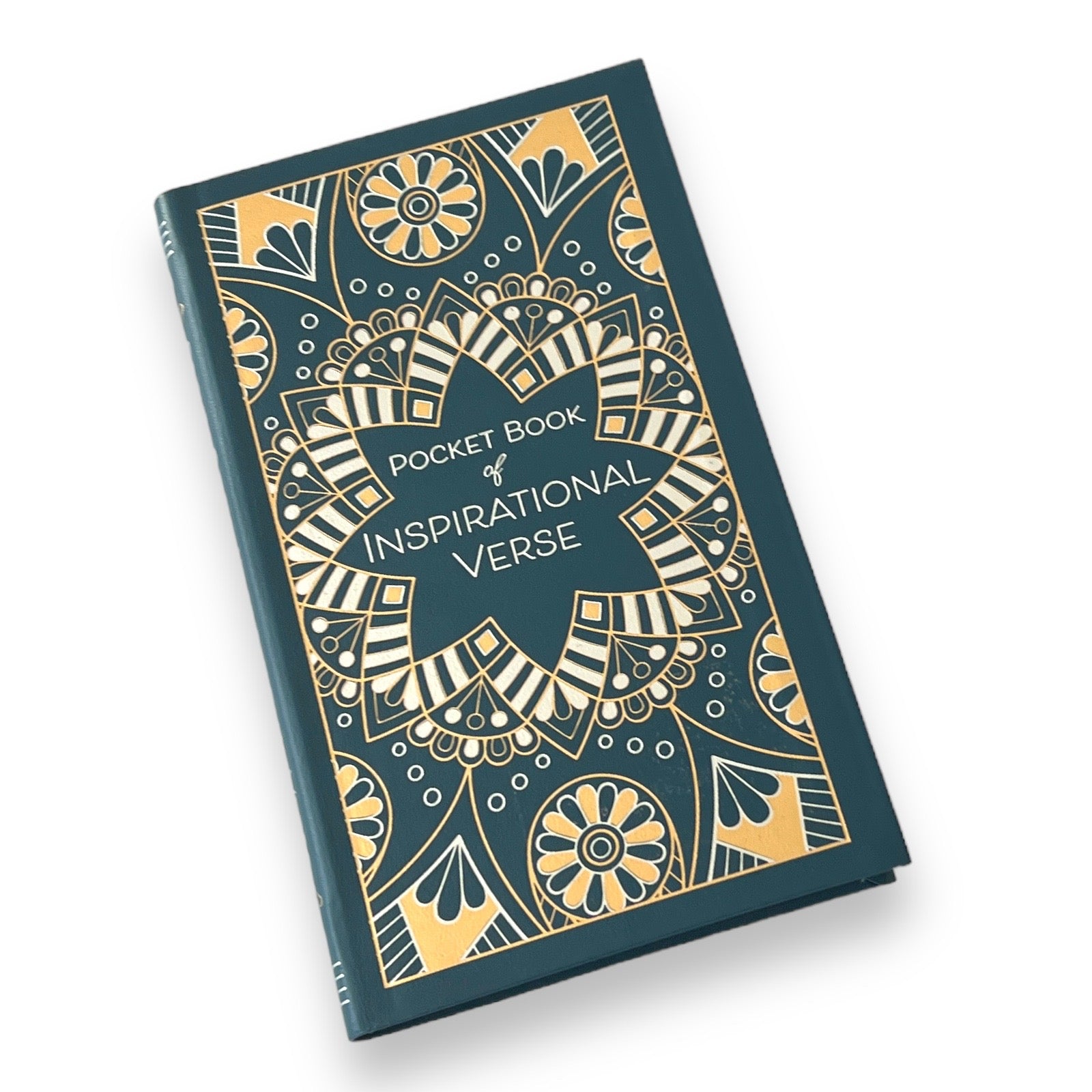 Pocket Book of Inspirational Verse - Collectible Flexi Bound Faux Leather Cover - Pocket Size 7"X4"