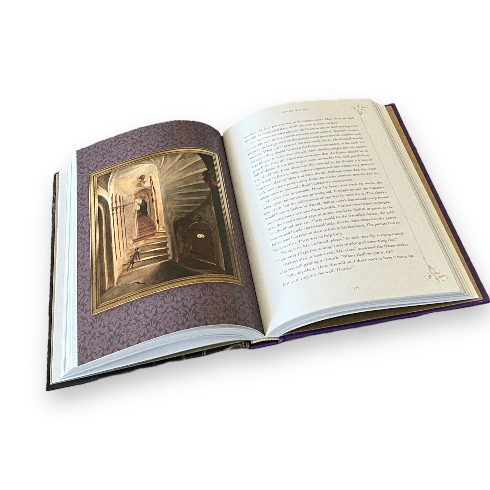 The Picture Of Dorian Gray by Oscar Wilde - Full-Color Illustrated Deluxe Hardcover