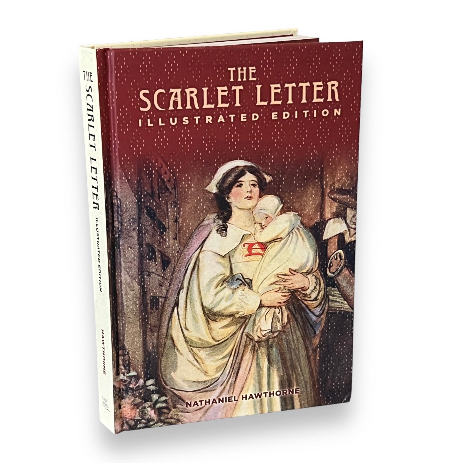 The Scarlet Letter by Nathaniel Hawthorne - Full-Color Illustrated Deluxe Hardcover