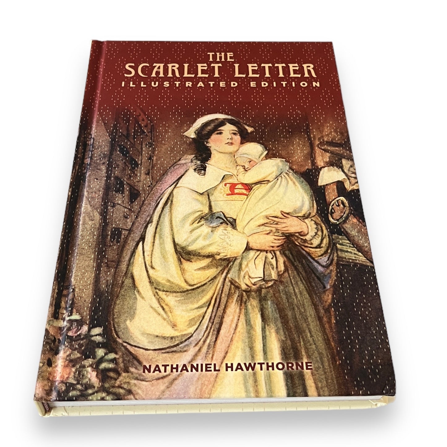 The SCARLET LETTER by Nathaniel Hawthorne - ILLUSTRATED Collectible Deluxe Special Gift Edition - Hardcover - Best Seller - Classic Book