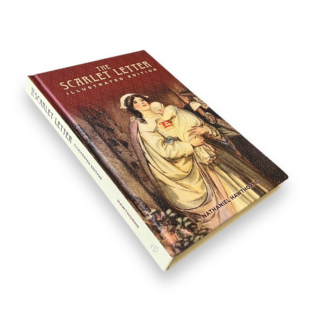 The Scarlet Letter by Nathaniel Hawthorne - Full-Color Illustrated Deluxe Hardcover