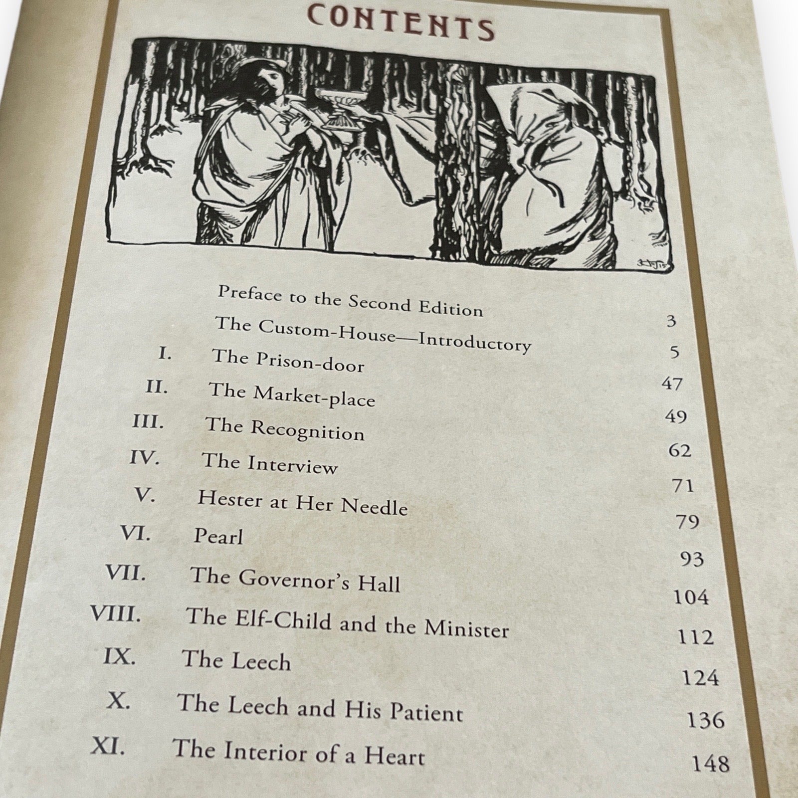 The Scarlet Letter by Nathaniel Hawthorne - Full-Color Illustrated Deluxe Hardcover