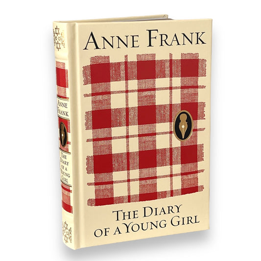 The DIARY Of A YOUNG GIRL by Anne Frank - Collectible Deluxe Special Gift Edition - Leather Bound Hardcover - Classic Book - Best Seller