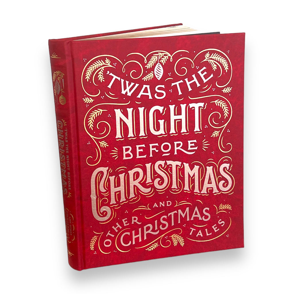 Twas the Night Before Christmas & Other Christmas Tales - Collectible Leather Bound Hardcover