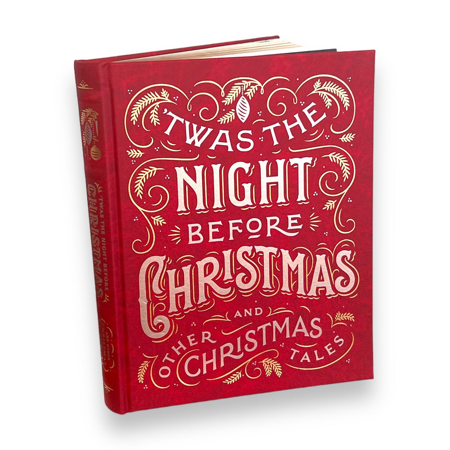 Twas the Night Before Christmas & Other Christmas Tales - Collectible Special Deluxe Gift Edition - Leather Bound Hardcover - Classic Book