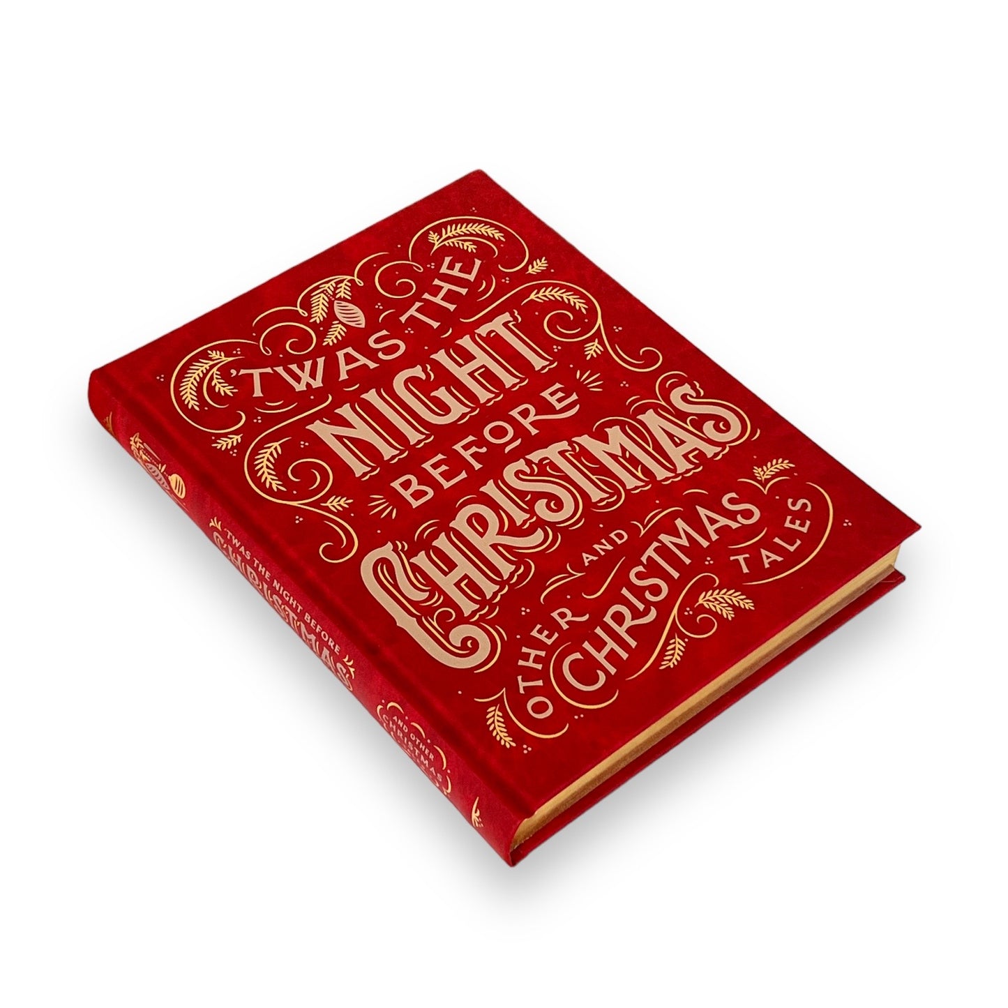 Twas the Night Before Christmas & Other Christmas Tales - Collectible Special Deluxe Gift Edition - Leather Bound Hardcover - Classic Book