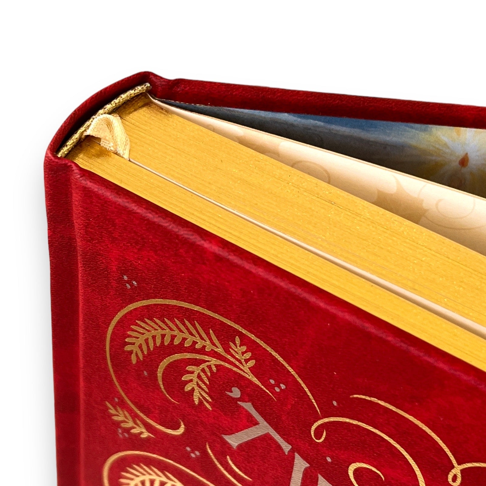 Twas the Night Before Christmas & Other Christmas Tales - Collectible Leather Bound Hardcover