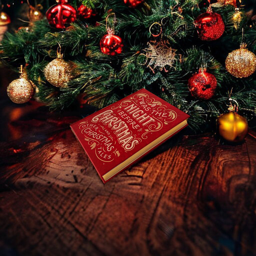 Twas the Night Before Christmas & Other Christmas Tales - Collectible Leather Bound Hardcover