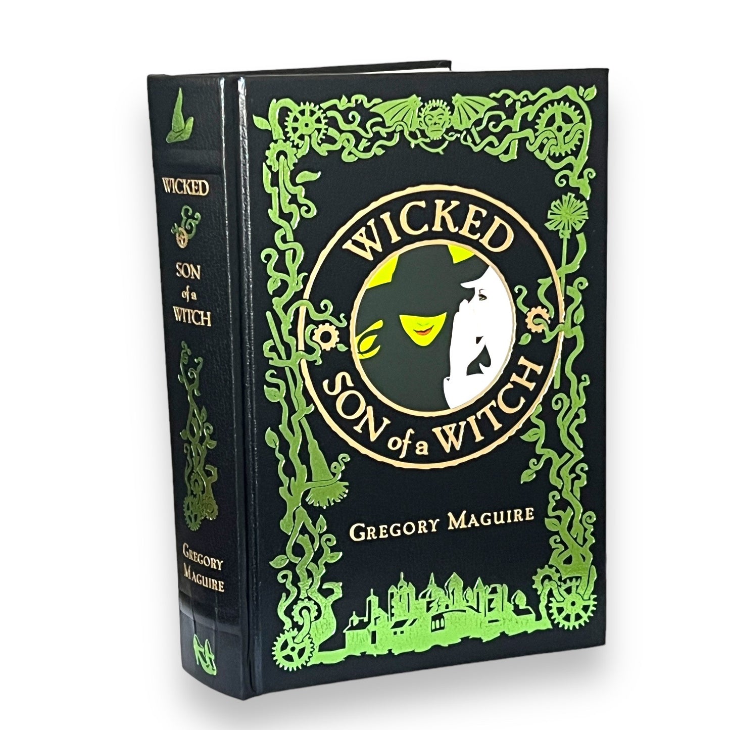 WICKED and SON Of A WITCH by Gregory Maguire (2 in 1) - Collectible Deluxe Special Gift Edition - Leather Bound Hardcover - Classic Book