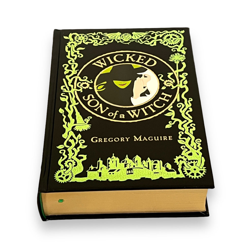 WICKED and SON of A WITCH by Gregory Maguire (2 in 1) - Collectible Leather Bound Hardcover