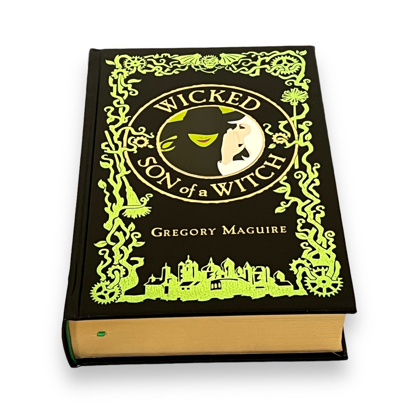WICKED and SON of A WITCH by Gregory Maguire (2 in 1) - Collectible Leather Bound Hardcover