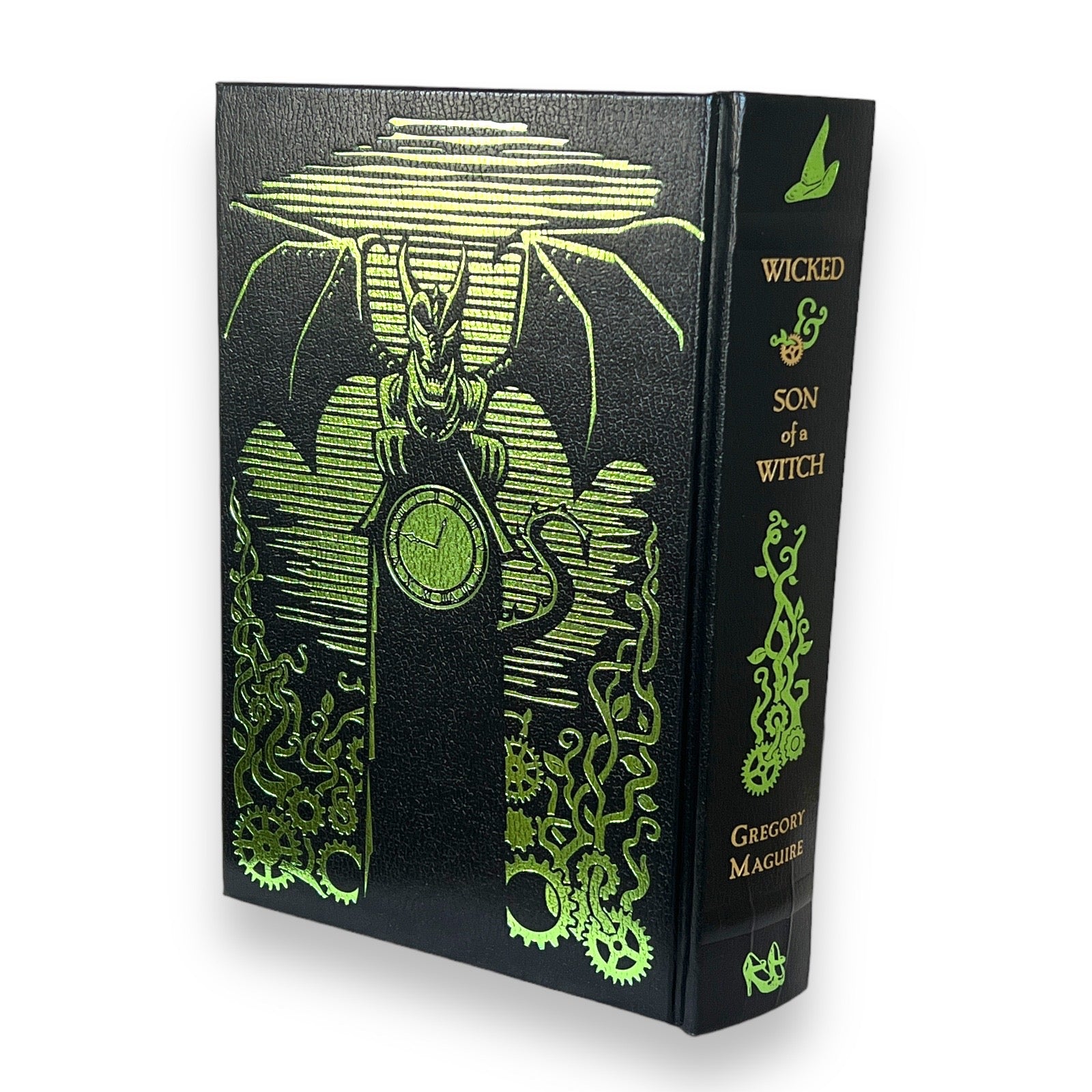 WICKED and SON of A WITCH by Gregory Maguire (2 in 1) - Collectible Leather Bound Hardcover