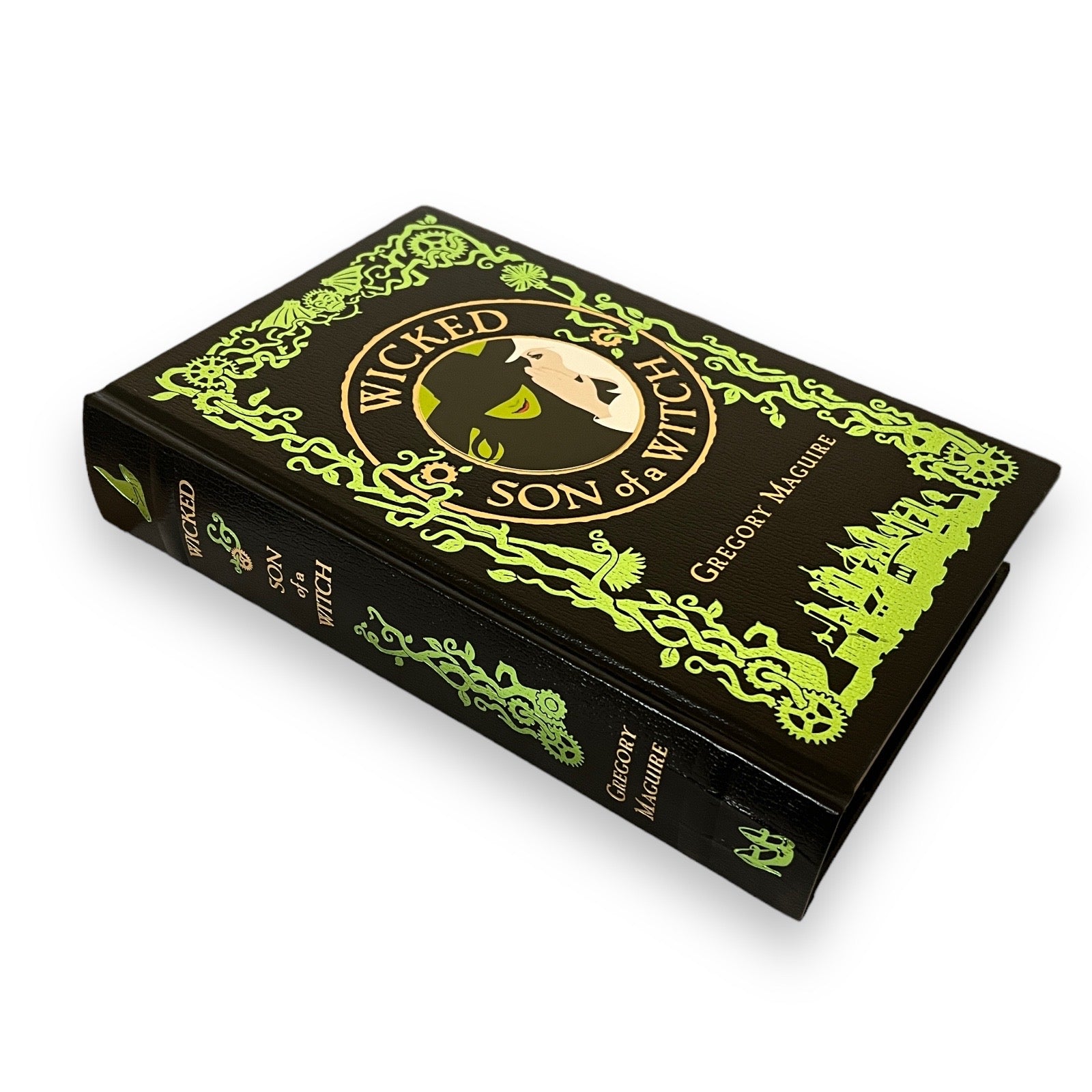 WICKED and SON of A WITCH by Gregory Maguire (2 in 1) - Collectible Leather Bound Hardcover