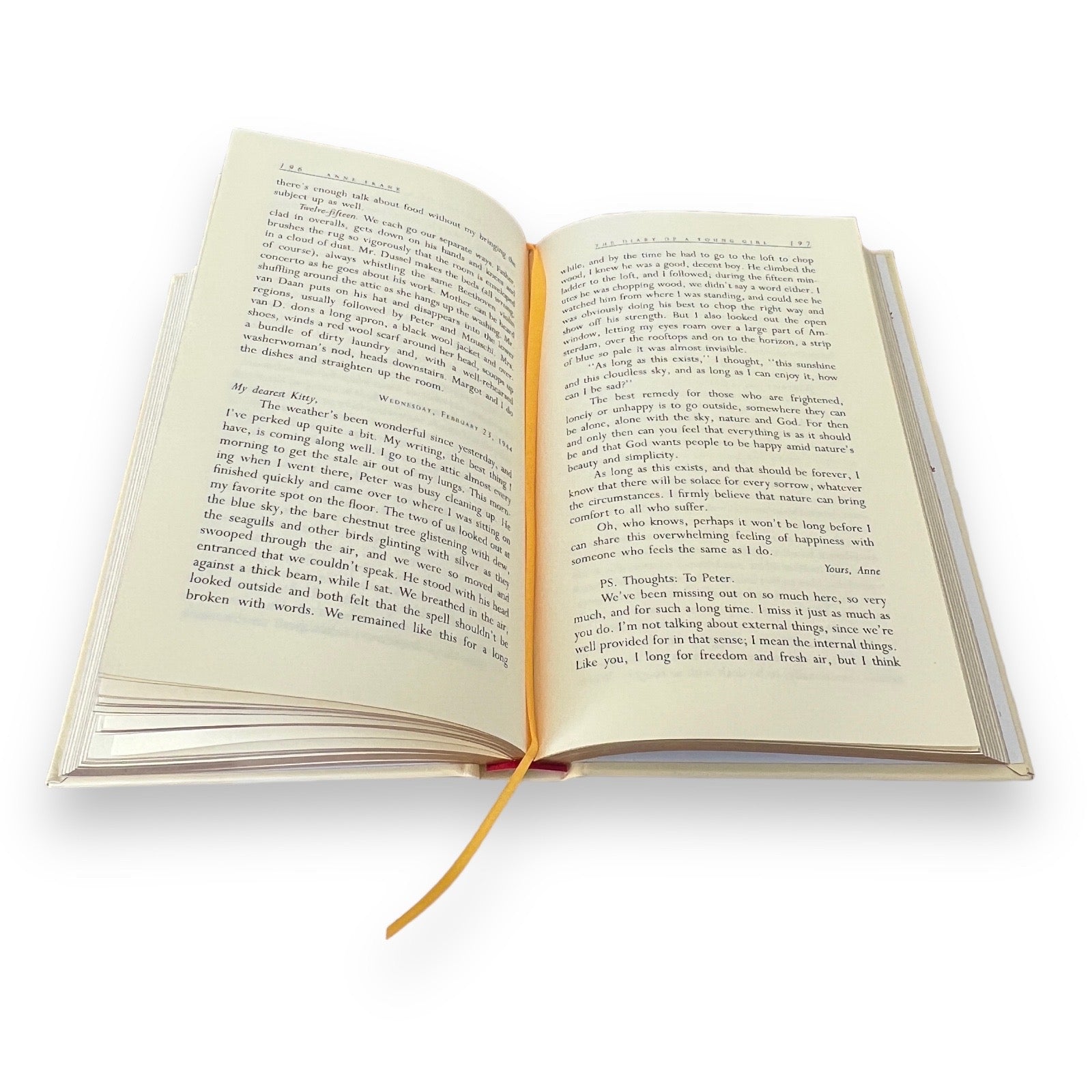 The Diary of a Young Girl by Anne Frank - Collectible Leather Bound Hardcover