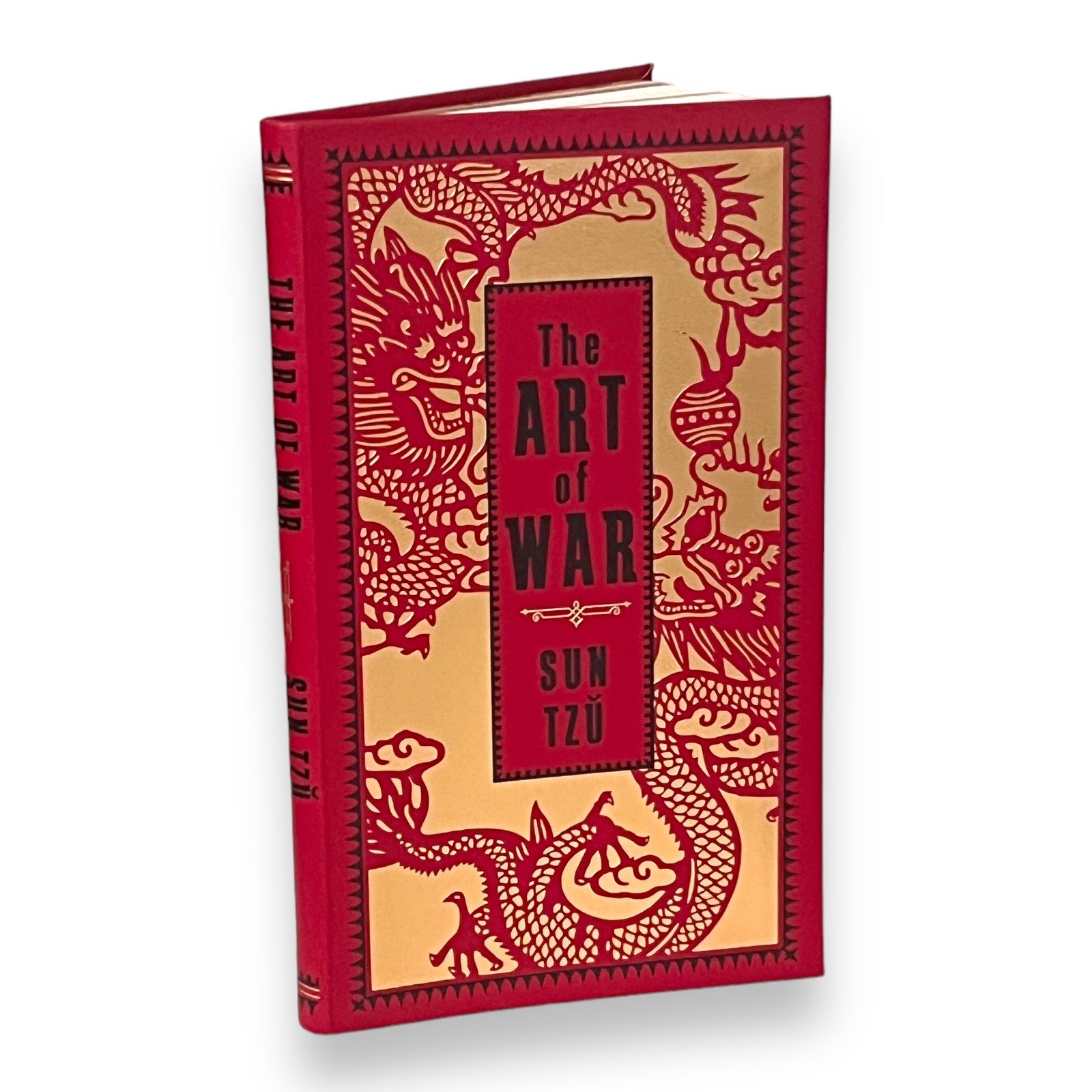 The Art of War by Sun Tzu - ollectible Flexi Bound Faux Leather Cover - Pocket Size 7"X4"