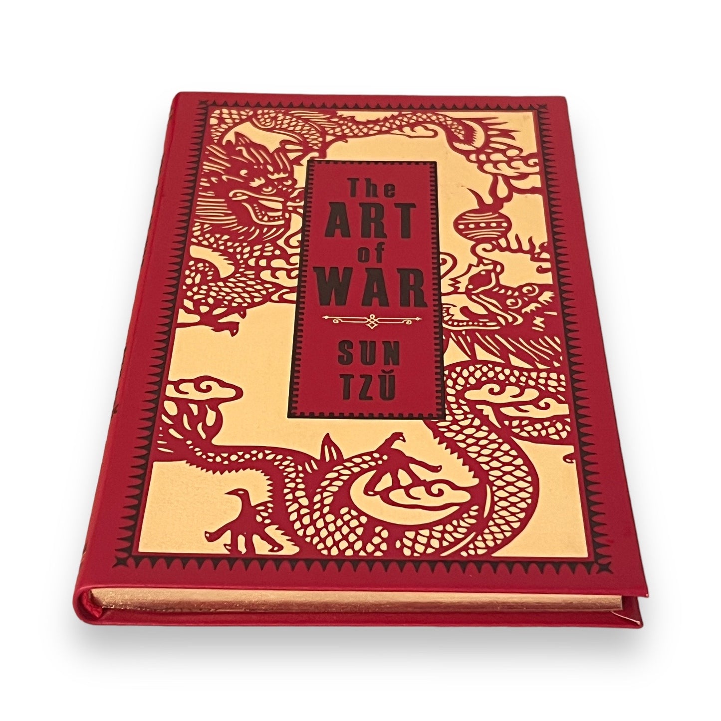 The Art of War by Sun Tzu - Collectible illustrated Deluxe Gift Pocket Size 7"X4" Edition Flexi Bound Faux Leather Cover - Classic Book