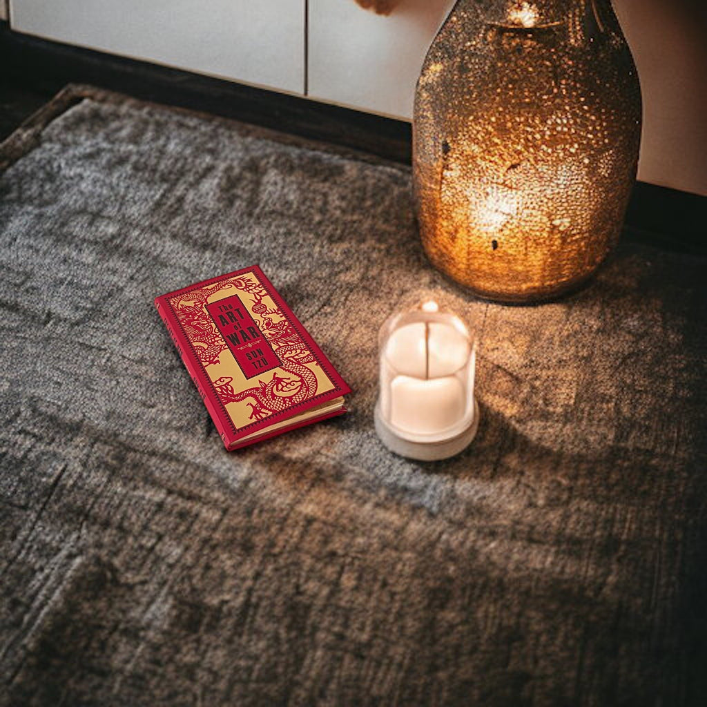 The Art of War by Sun Tzu - ollectible Flexi Bound Faux Leather Cover - Pocket Size 7"X4"