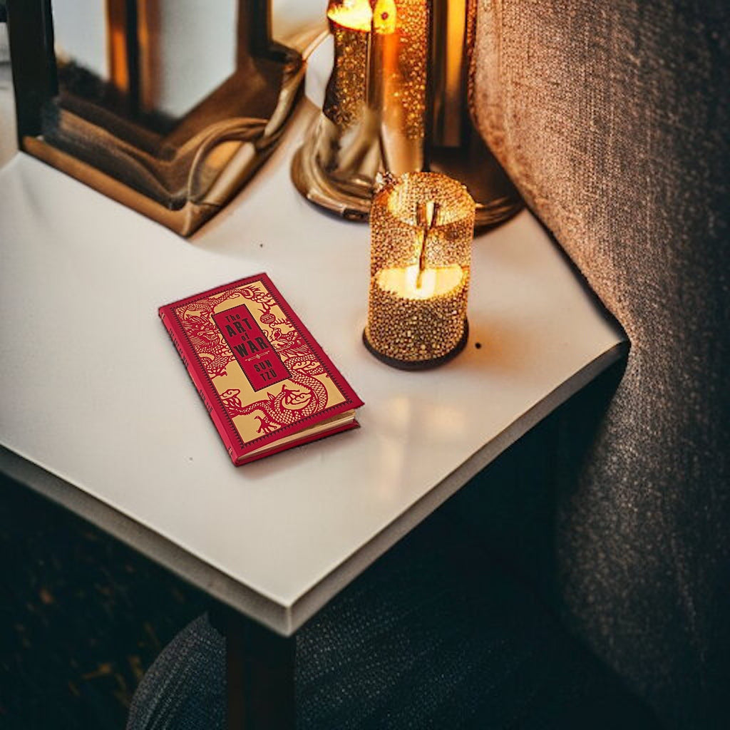 The Art of War by Sun Tzu - ollectible Flexi Bound Faux Leather Cover - Pocket Size 7"X4"