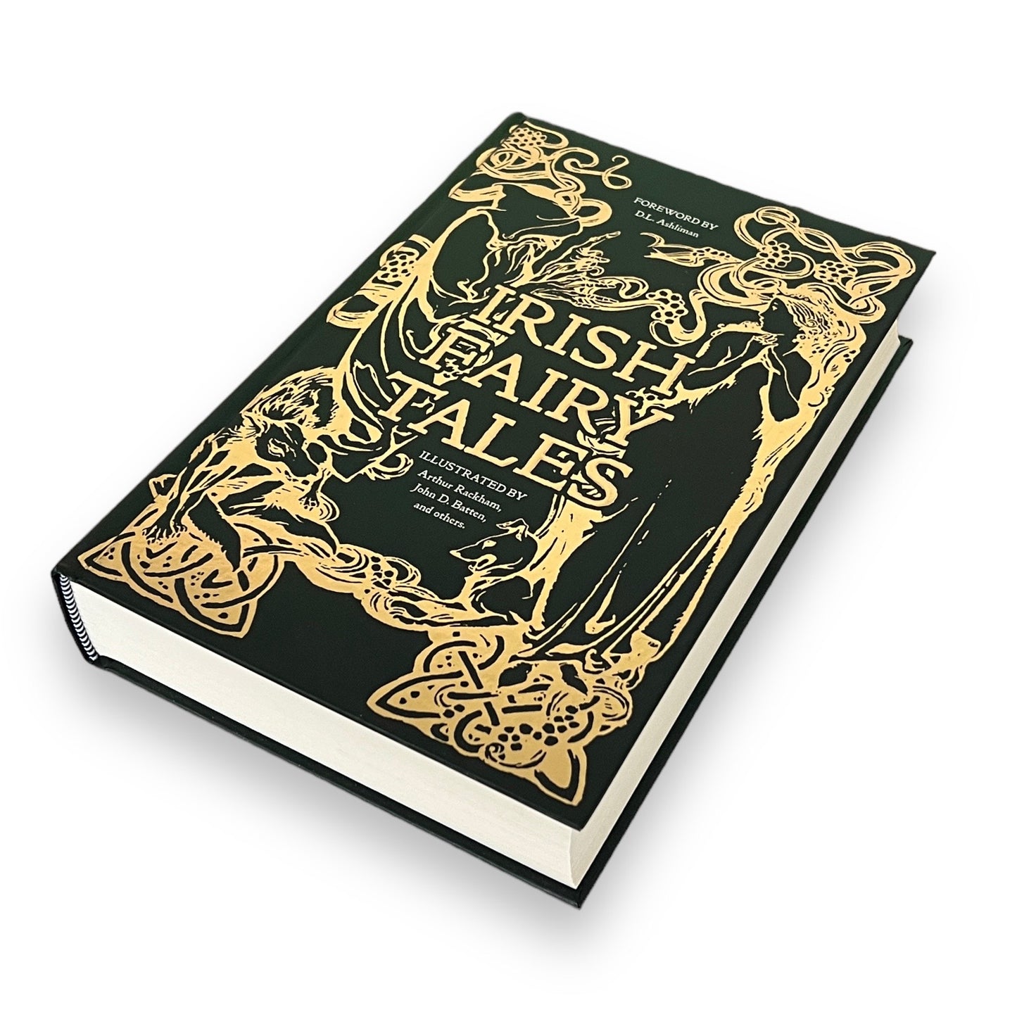 IRISH Fairy Tales Illustrated by Arthur Rackham - Collectible Deluxe Special Gift Edition - Hardcover - Best Seller - Classic Book