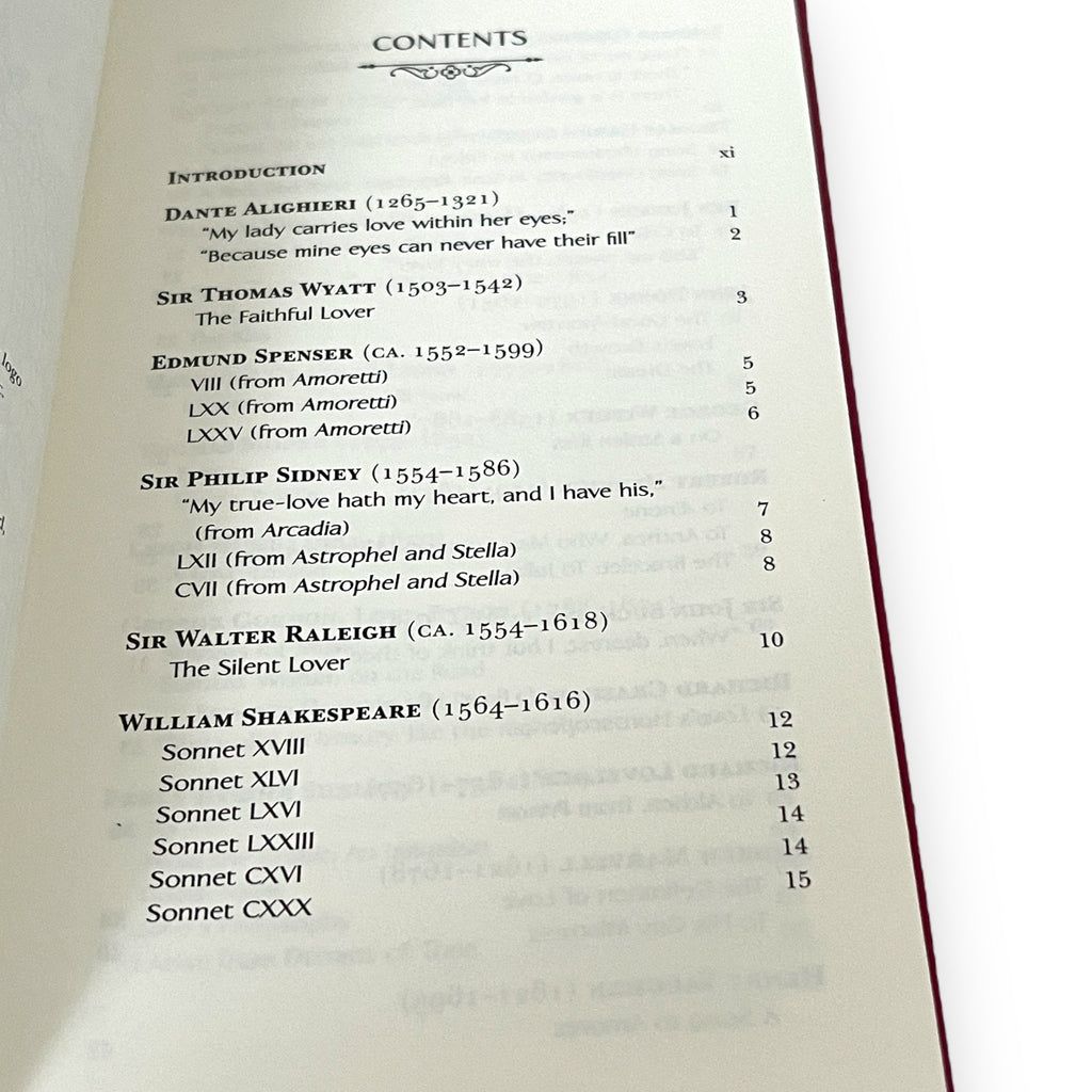 Love Poems - Collectible Flexi Bound Faux Leather Cover - Pocket Size 7"X4"