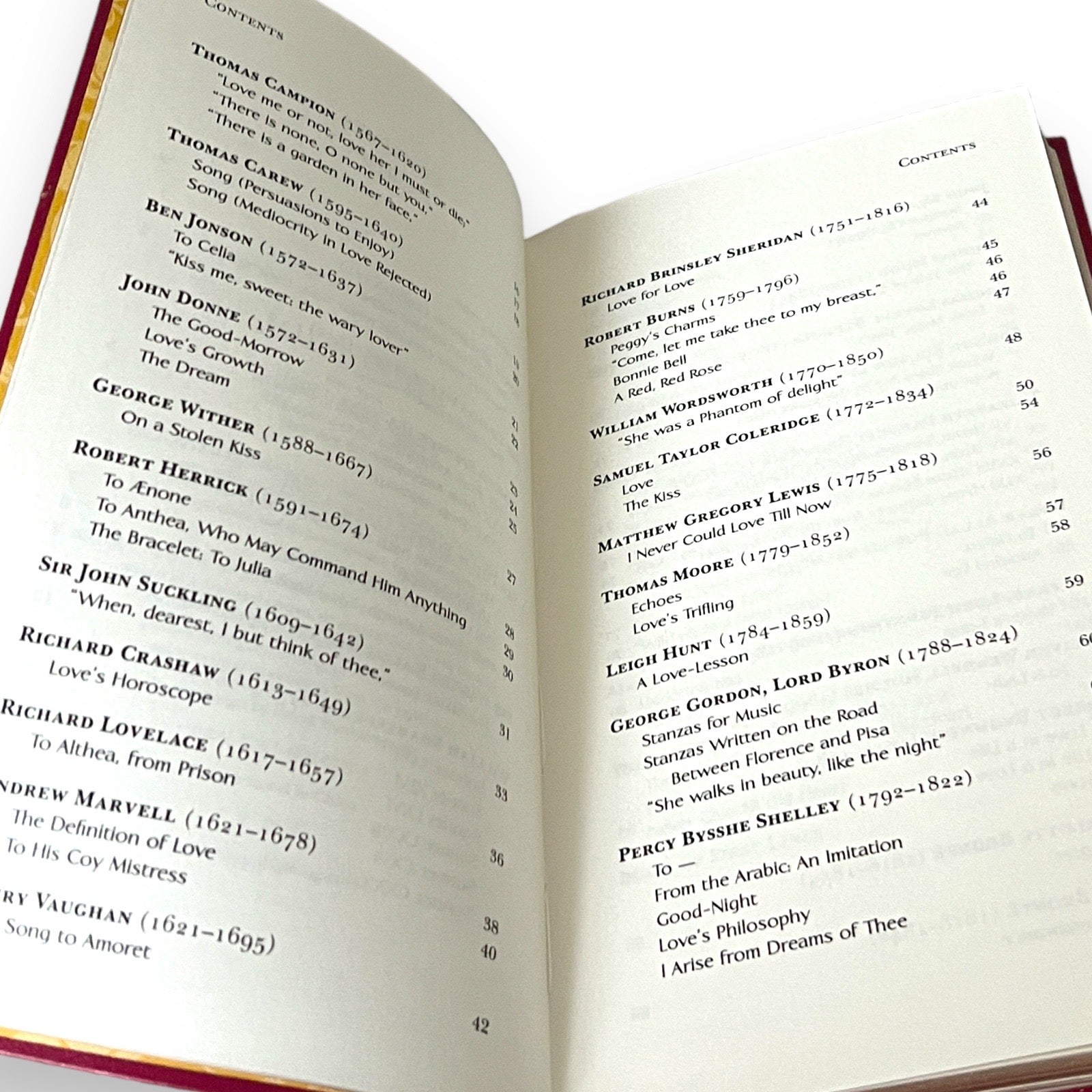 Love Poems - Collectible Flexi Bound Faux Leather Cover - Pocket Size 7"X4"