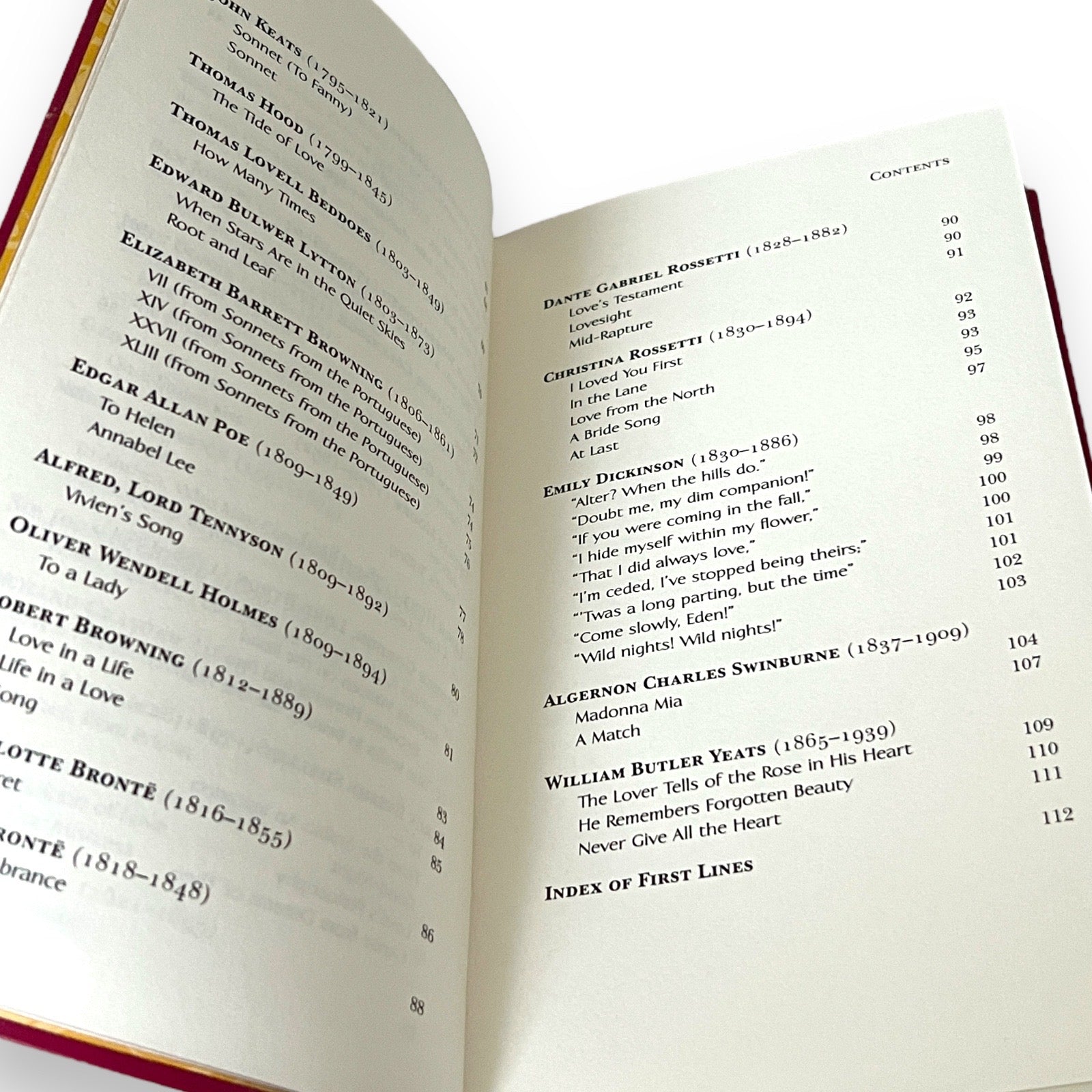 Love Poems - Collectible Flexi Bound Faux Leather Cover - Pocket Size 7"X4"