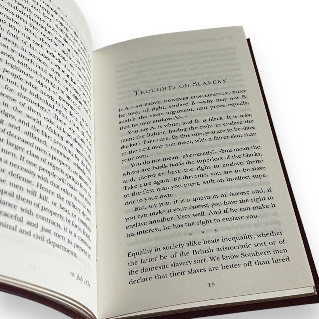 The Gettysburg Address and Other Writings by Abraham Lincoln - Collectible Deluxe Gift Pocket Size 7X4 - Flexi Bound Faux Leather Cover - Classic Book