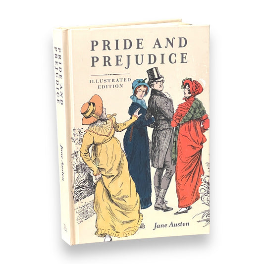 PRIDE And PREJUDICE by Jane Austen - ILLUSTRATED Collectible Deluxe Special Gift Edition - Hardcover - Best Seller - Classic Book