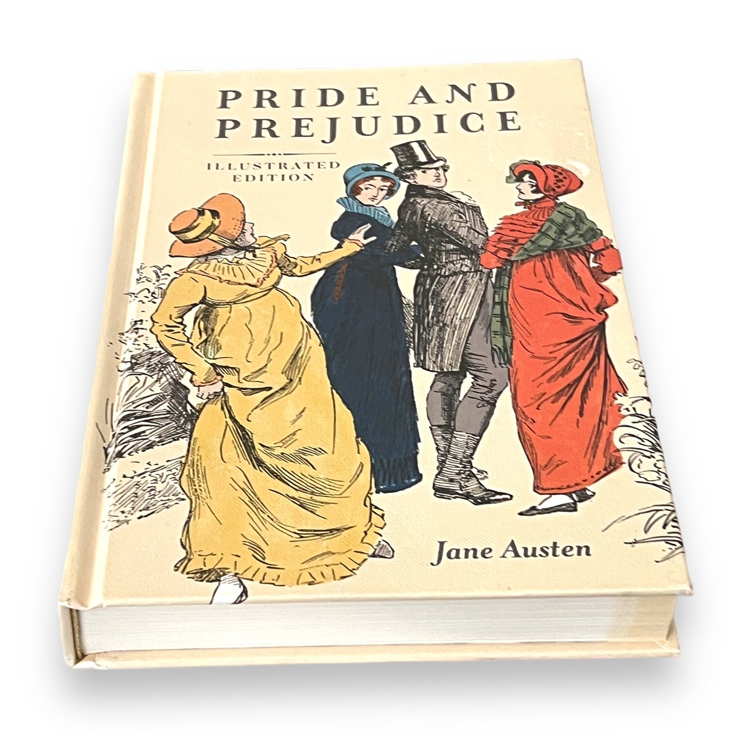 PRIDE And PREJUDICE by Jane Austen - ILLUSTRATED Collectible Deluxe Special Gift Edition - Hardcover - Best Seller - Classic Book