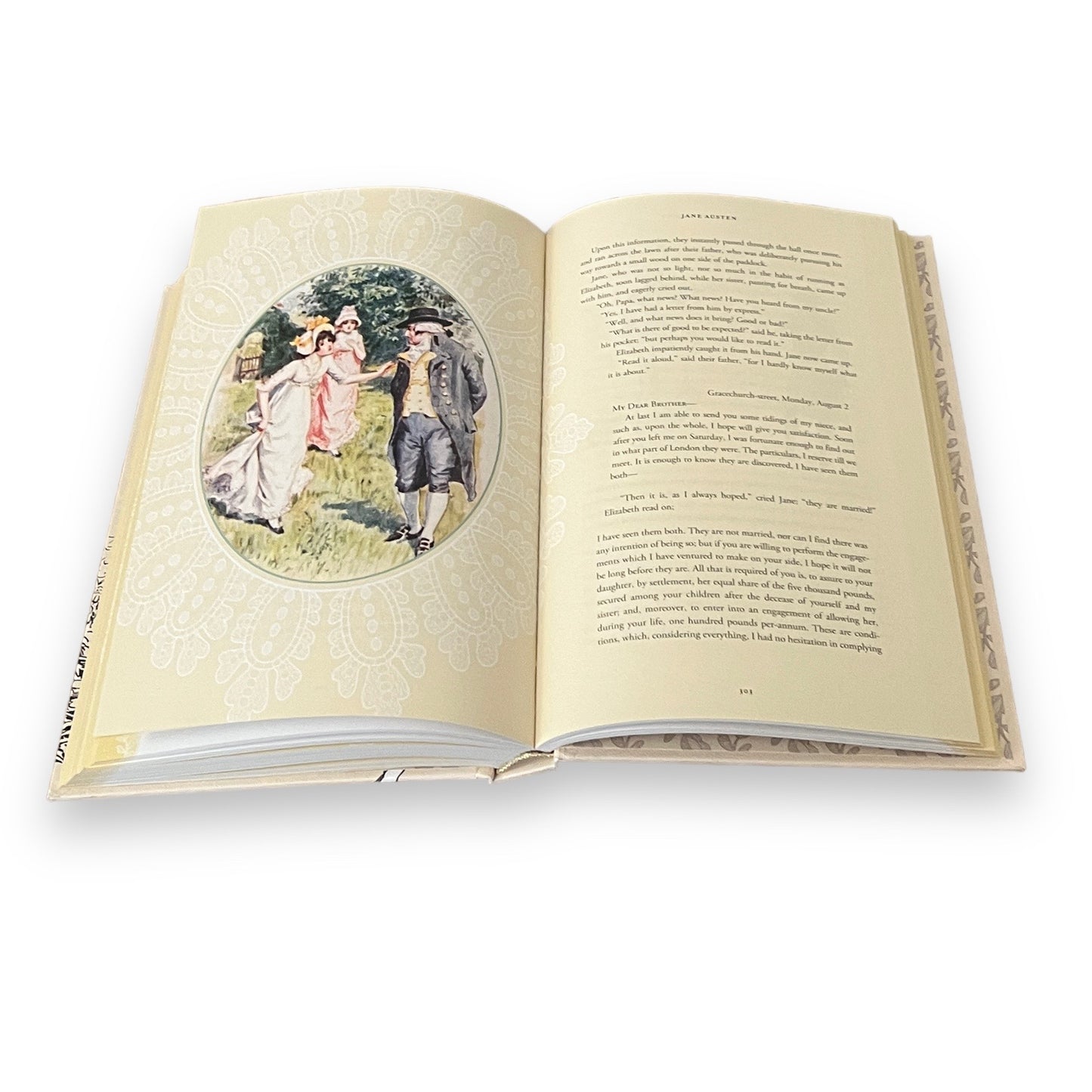 PRIDE And PREJUDICE by Jane Austen - ILLUSTRATED Collectible Deluxe Special Gift Edition - Hardcover - Best Seller - Classic Book