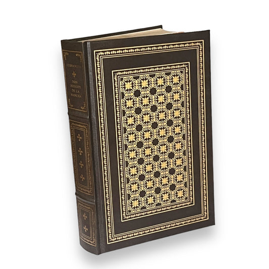 Don Quixote De La Mancha by Miguel De Cervantes - Leather Bound -The Franklin Library, 1979