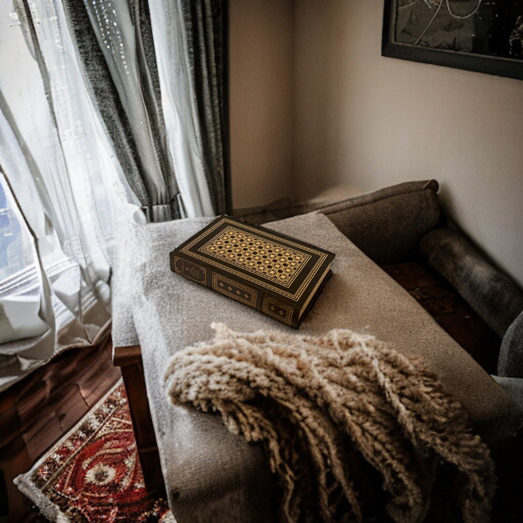 Don Quixote De La Mancha by Miguel De Cervantes - Leather Bound -The Franklin Library, 1979