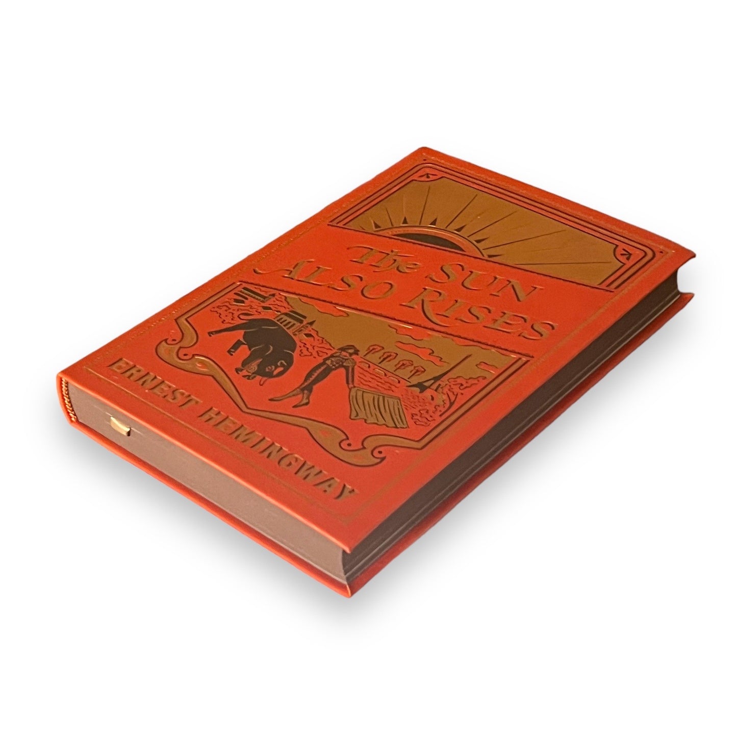 The SUN ALSO RISES by Ernest Hemingway - Collectible Deluxe Special Gift Edition - Flexi Bound Faux Leather Cover - Classic Book