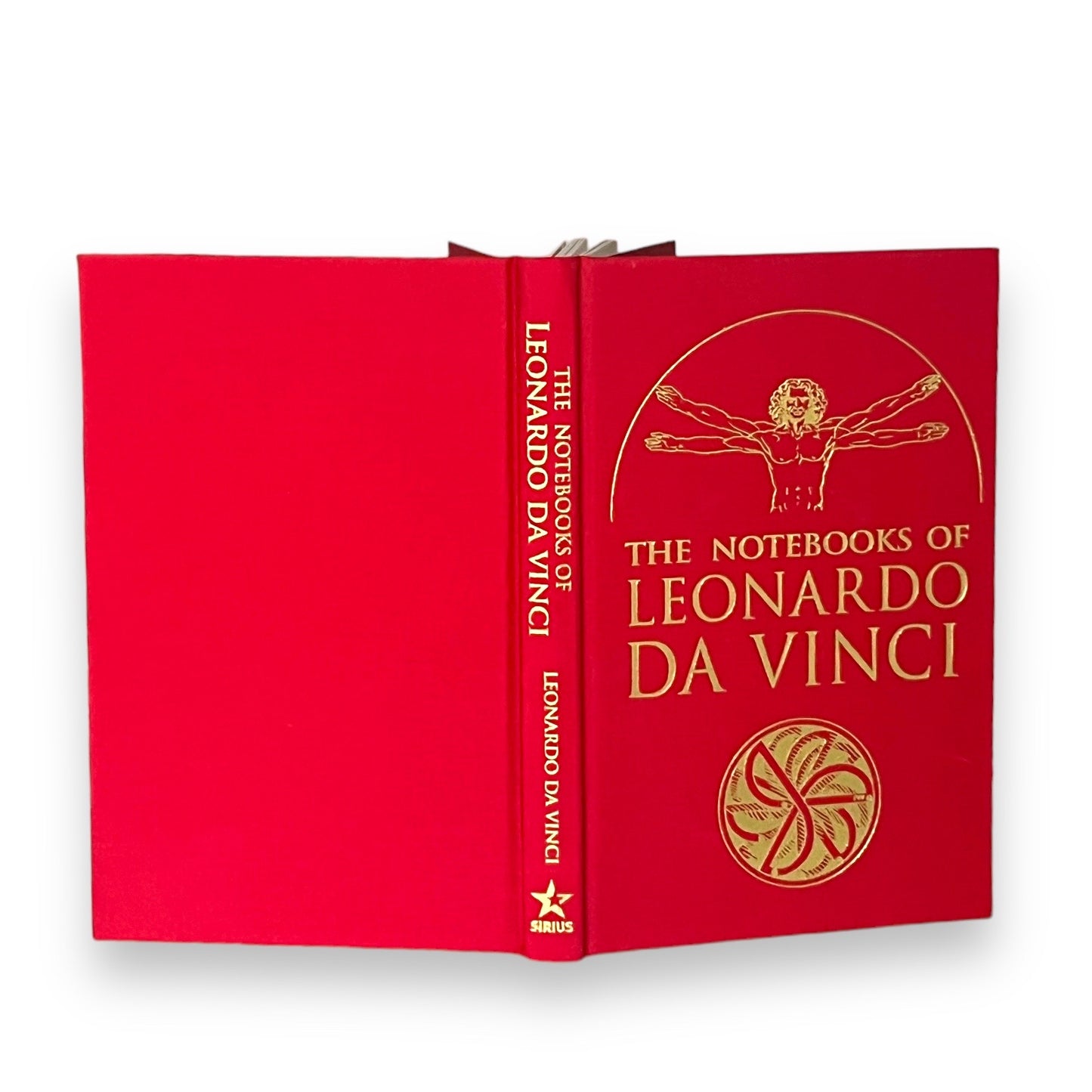 The Notebooks of Leonardo da Vinci - ILLUSTRATED Deluxe Gift Edition - Silk Hardcover - Classic Book