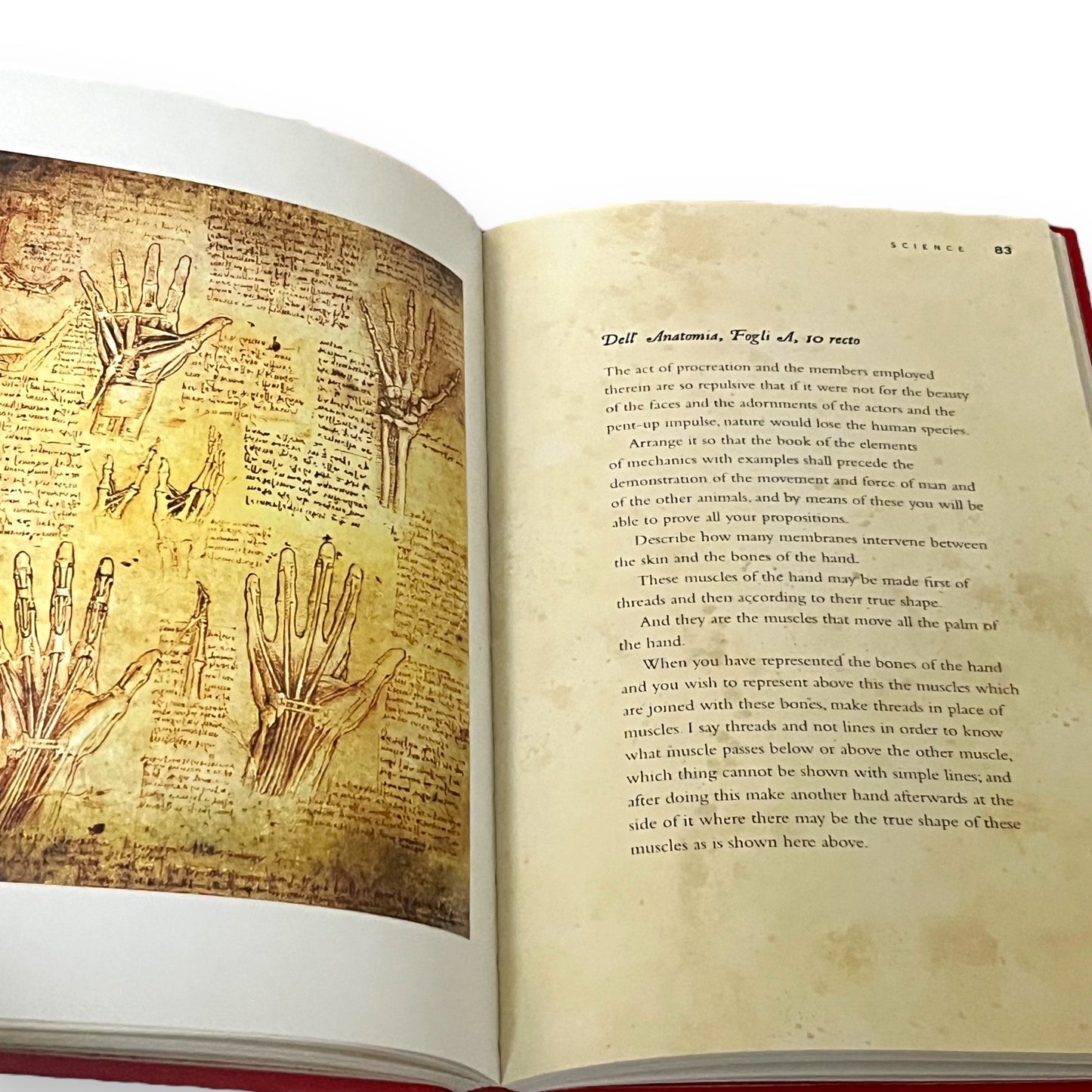 The Notebooks of Leonardo da Vinci - ILLUSTRATED Deluxe Gift Edition - Silk Hardcover - Classic Book